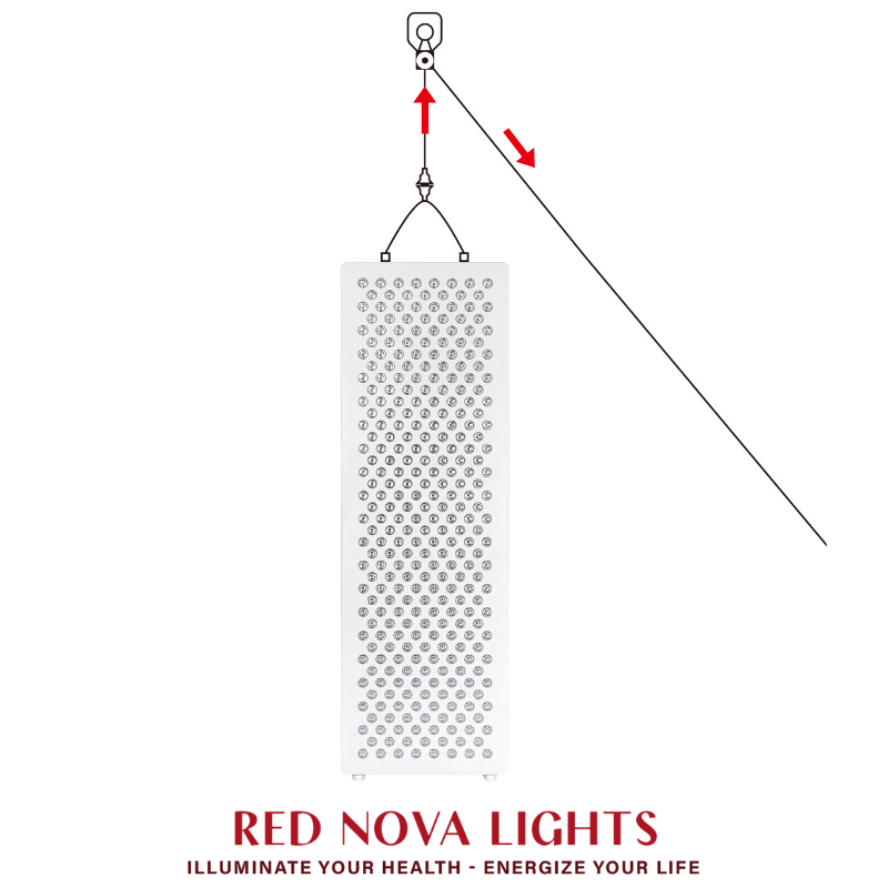 Red Nova Light Digital PRO 1500 Red & Near Infrared Light Therapy Panel | 308 LEDs | 630–1060nm | Smart Controls