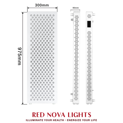 Red Nova Light Digital PRO 1500 Red & Near Infrared Light Therapy Panel | 308 LEDs | 630–1060nm | Smart Controls