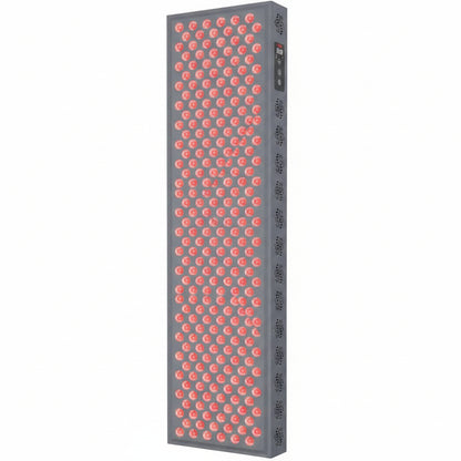 Red Light Panel Device, Full Body Panel, 660Nm Red & 850Nm near Infrared Light, LED Light Lamp, 300 Dual Chip Leds, Timer, Hanging Kit Included, PRO1500