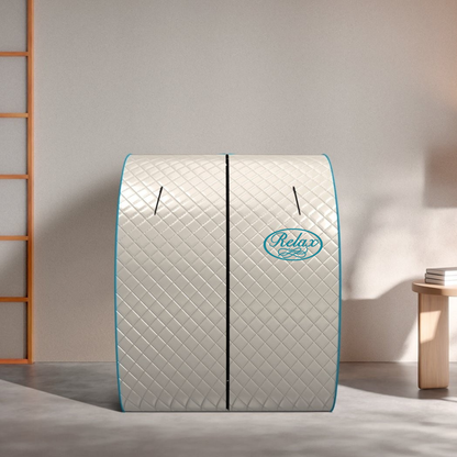 Relax Far Infrared Silver Elite Sauna | Portable Full-Body Infrared Sauna with Patented Dual FIR Heating System