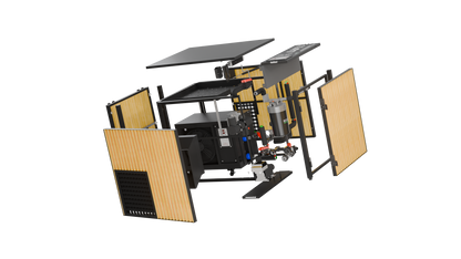 RevX Acrylic X Tub Cold Plunge | LUX 1.5 HP Hot & Cold Chiller with Filtration System