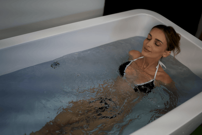 RevX Acrylic X Tub Cold Plunge | LUX 1.5 HP Hot & Cold Chiller with Filtration System